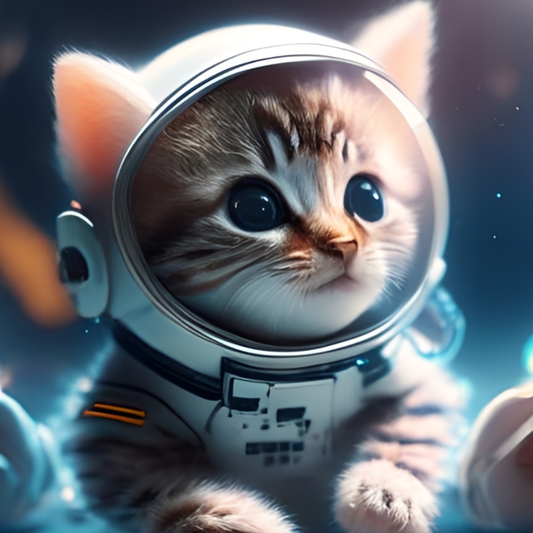 Кот в скафандре