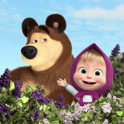 Банк России посвятит мультсериалу «Маша и Медведь» две цветные монеты
