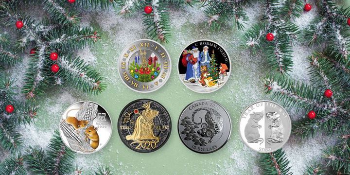 Монеты к Новому году - 2020 в Екатеринбурге
