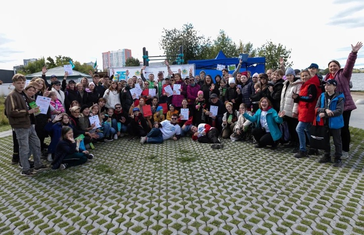 Эко-квест «Чистые игры» прошёл в Екатеринбурге в рамках фестиваля Rosbank Future Cities