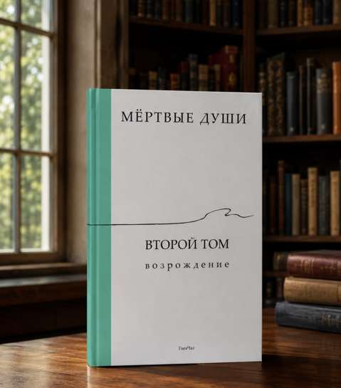 Сбер: написанный ГигаЧатом роман «Мёртвые души. Возрождение», поступил в продажу
