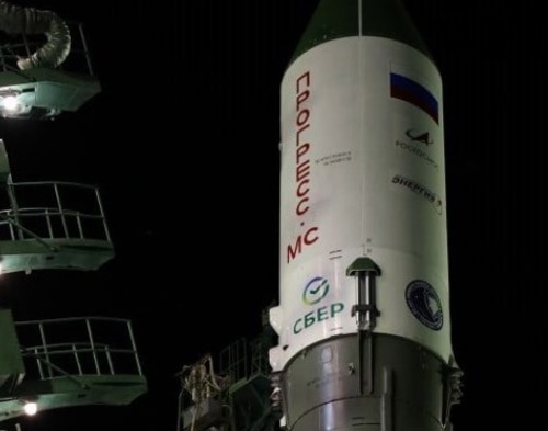 Запущена ракета с логотипом Сбера