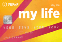 Уральский банк реконструкции и развития / Карта «MY LIFE»