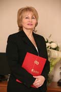 Валентина Скирневская, Директор Кемеровского филиала Банка Москвы, стала победителем конкурса "Человек года — 2008" Валентина Скирневская, Директор Кемеровского филиала Банка Москвы, стала победителем конкурса "Человек года — 2008"