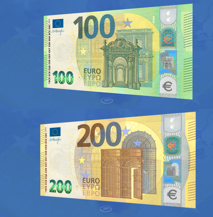 Как выглядят 200 евро фото