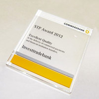 Инвестторгбанк получил престижную награду Commerzbank AG (Германия) "STP Award 2012" Инвестторгбанк получил престижную награду Commerzbank AG (Германия) "STP Award 2012"